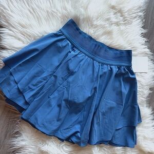 Lululemon Athletica Vibrant Blue Skater Skirt